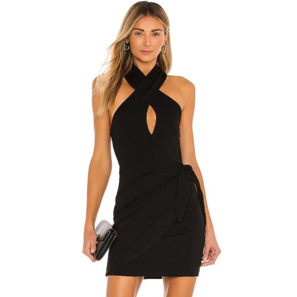 Lovers and Friends Corey Dress in Black NWT Size Small - Picture 1 of 3